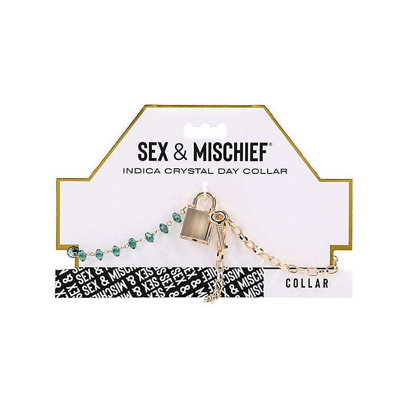 Indica Crystal Day Collar by Sportsheets - Collars and Leads