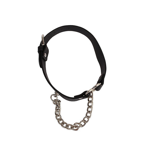 Heart Collar with a Chain by Chisa - Collars and Leads