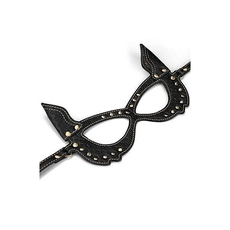 Adjustable Pu Leather Bunny Mask By Lovetoy - Masks And Blindfolds