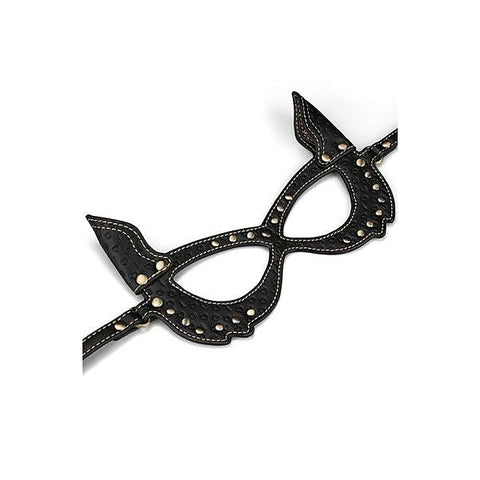 Adjustable Pu Leather Bunny Mask By Lovetoy - Masks And Blindfolds