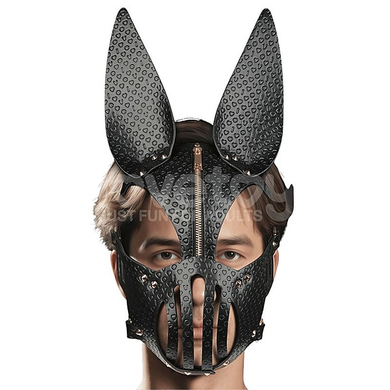 Dark Bunny Mask by Lovetoy - Masks And Blindfolds