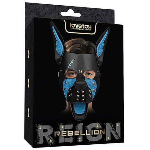 Scarred Alpha Pup Mask by Lovetoy - Masks And Blindfolds