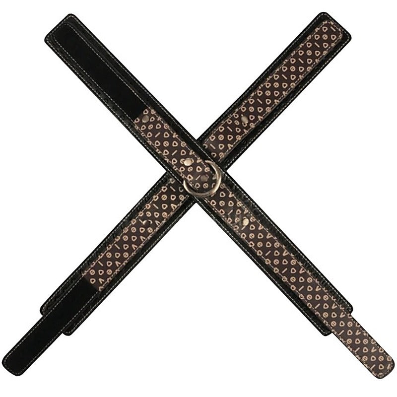 Crossed Handcuffs Restraints by Lovetoy - Cuffs And Restraints
