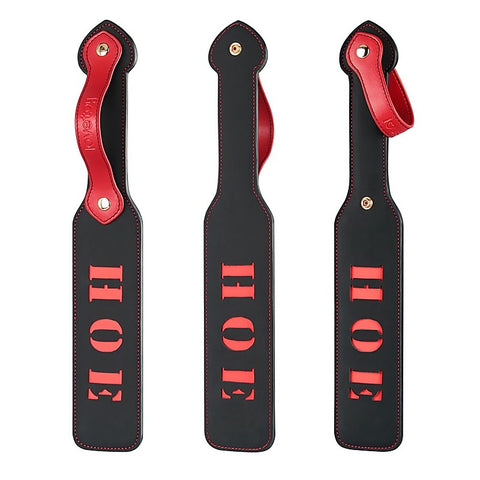 15'' Rebellion Reign Paddle "HOE" by Lovetoy - Paddles And Slappers