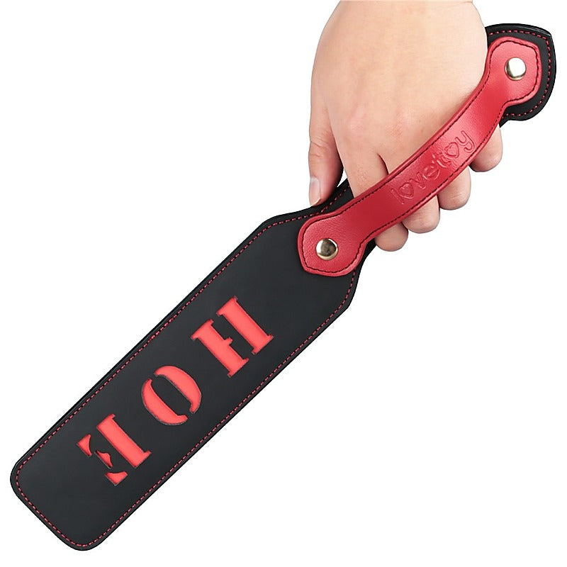 15'' Rebellion Reign Paddle "HOE" by Lovetoy - Paddles And Slappers