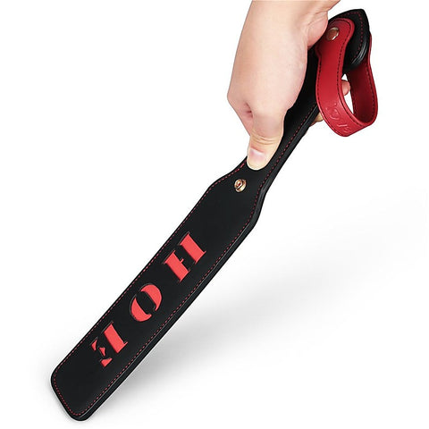 15'' Rebellion Reign Paddle "HOE" by Lovetoy - Paddles And Slappers