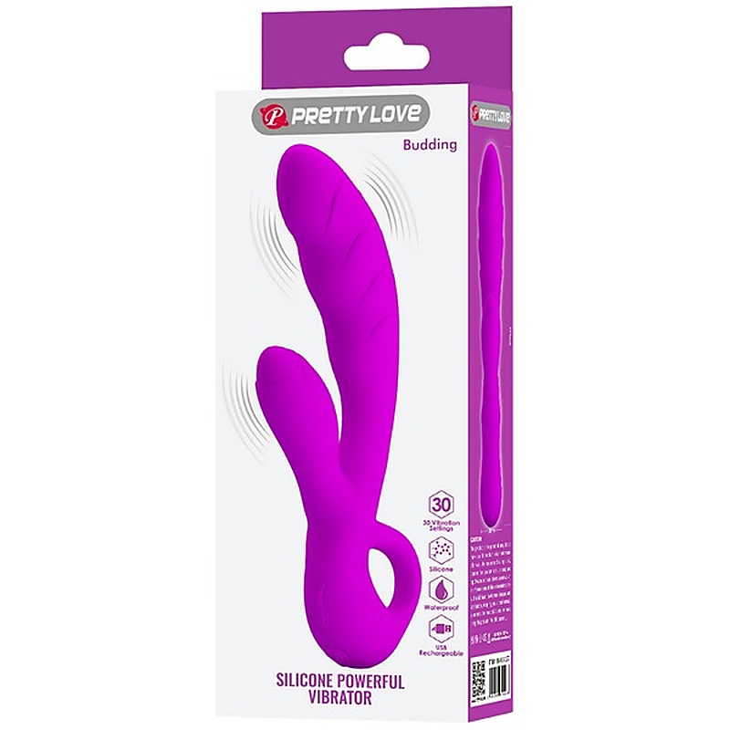 Budding Silicone Powerful Rabbit Vibrator By Baile - Rabbit Vibrators