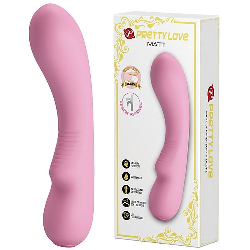 Pretty Love Matt 12 Functions Vibrator By Baile - G-Spot Vibrators