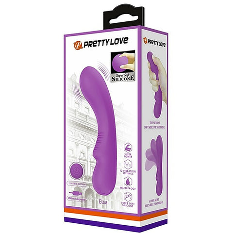 Elsa Rechargeable Silicone Massager By Baile - G-Spot Vibrators