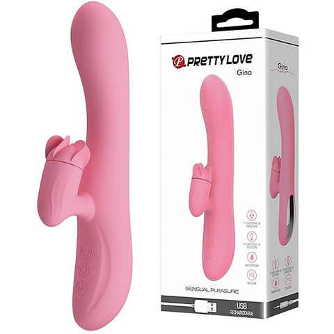 Gina 7 Functions Rotating Rabbit Massager By Baile - Rabbit Vibrators