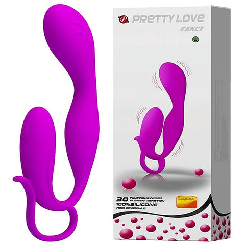 Pretty Love Flowery Silicone Rechargeable Clit Vibrator - Clit Ticklers and Pulsators