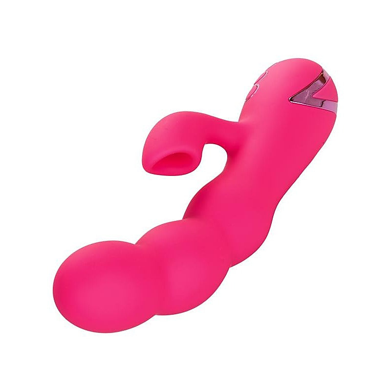 Calexotics California Dreaming Oceanside Silicone Rabbit Vibrator Pink - Rabbit Vibrators