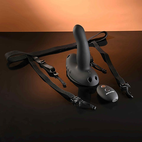 Come Closer Vibrating Strap-On With Remote By Evolved - Strap On Sextoys