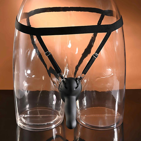 Come Closer Vibrating Strap-On With Remote By Evolved - Strap On Sextoys