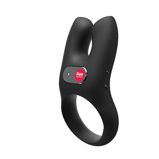 Fun Factory NOS Rechargeable Vibrating Silicone Cock Ring - Vibrating Cock Rings