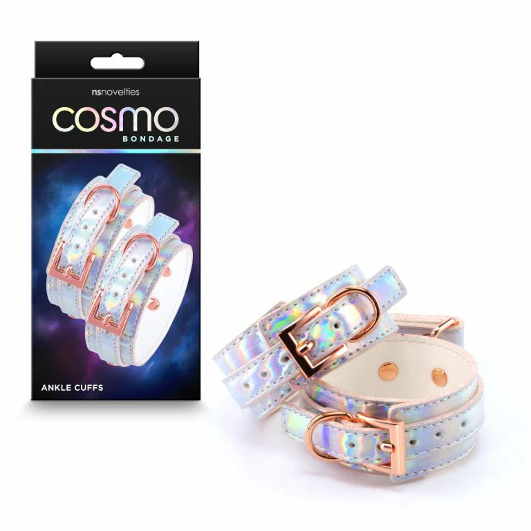 NS Novelties Cosmo Bondage Ankle Cuffs - - Cuffs And Restraints