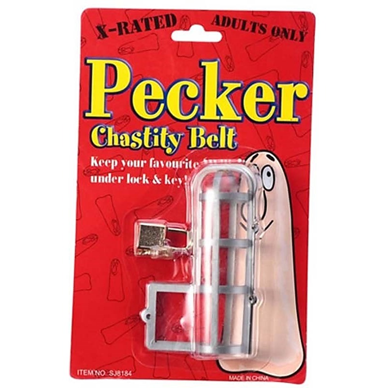 Pecker Chastity Belt 40 inches by Hua Novelties - Bachelorette and Bucks