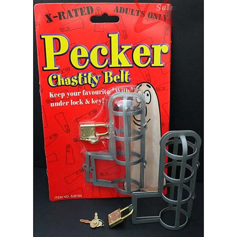 Pecker Chastity Belt 40 inches by Hua Novelties - Bachelorette and Bucks