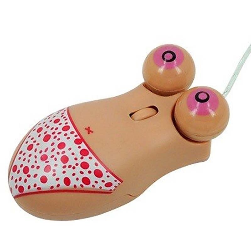 3D Boobie Mouse Adult Party Novelty by Hua Novelties - Bachelorette and Bucks