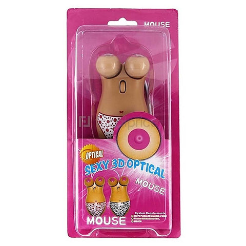 3D Boobie Mouse Adult Party Novelty by Hua Novelties - Bachelorette and Bucks