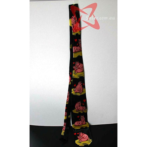 Naughty Pig Neck Tie by Hua Novelties - Fancy Dress Ups