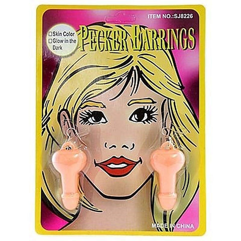 Pecker Earrings by Maxpassion - Fancy Dress Ups