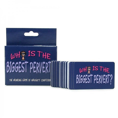Who'S The Biggest Pervert? Card Game By Kheper Games - Sex Games, Coupons and Tricks