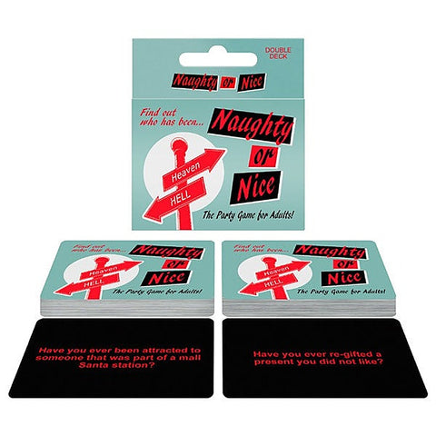 Naughty Or Nice Adult Card Game By Kheper Games - Sex Games, Coupons and Tricks