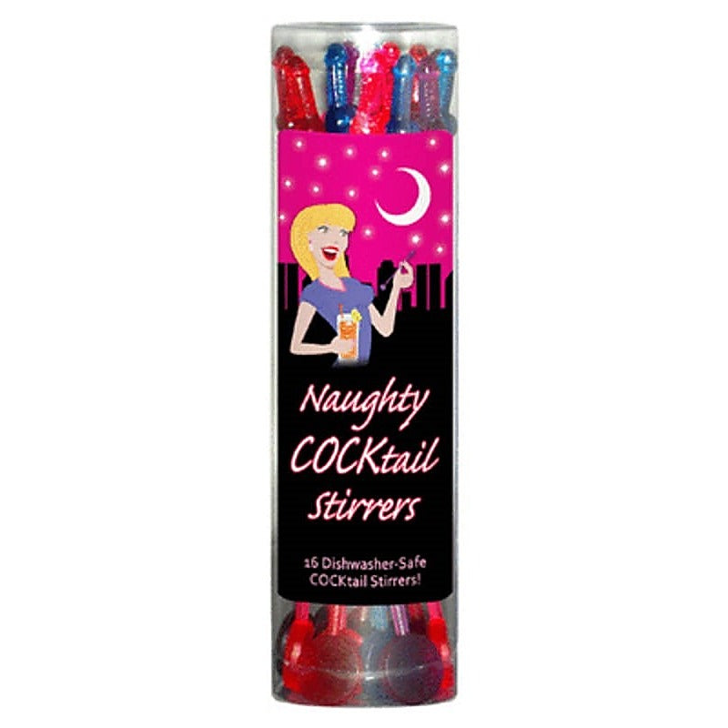 Naughty Cocktail Stirrers By Kheper Games - Party Gifts and Novelties