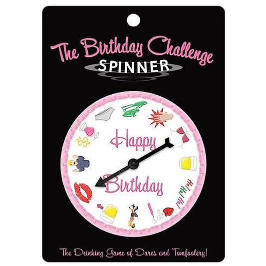 Birthday Challenge Spinner By Kheper Games - Sex Games, Coupons and Tricks