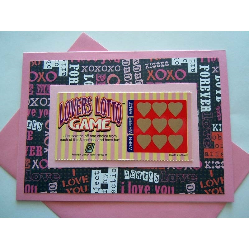 Lover'S Lotto Game - Bachelorette and Bucks