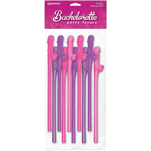 Bachelorette Party Dicky Sipping Straws By Pipedream - Sex Games, Coupons and Tricks