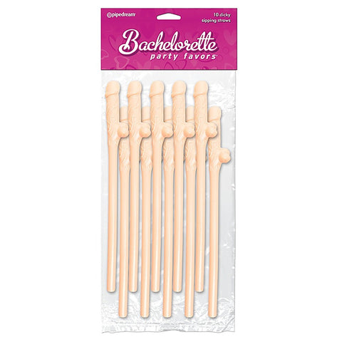 Bachelorette Party Dicky Sipping Straws By Pipedream - Sex Games, Coupons and Tricks