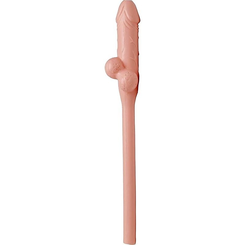 Jumbo Pecker Penis Shape Sipping Straw By Pipedream - Party Gifts and Novelties