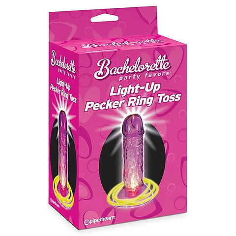 Light Up Pecker Ring Toss Game By Pipedream Products - Bachelorette and Bucks