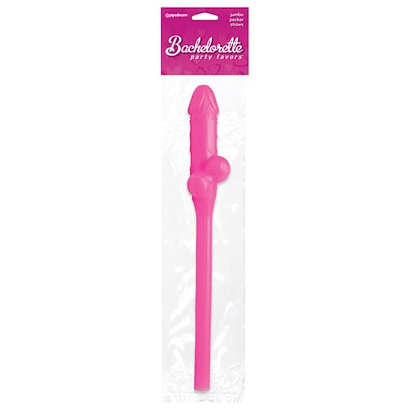Jumbo Sucking Straw By Pipedream Products - Bachelorette and Bucks