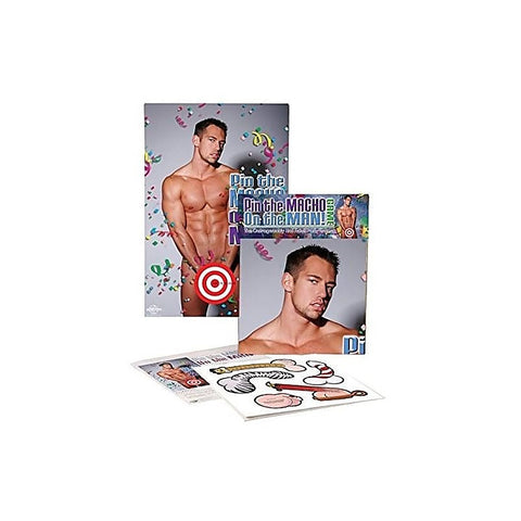 Bachelorette Party Favors Pin The Macho On The Man Party - Party Gifts and Novelties