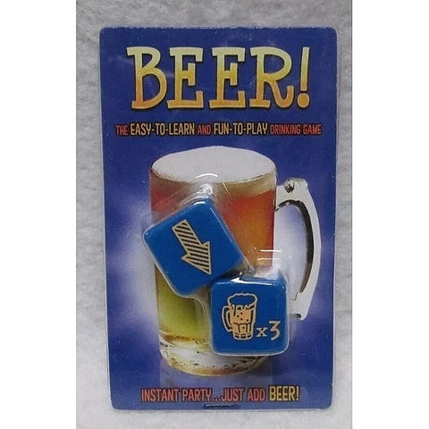 Beer! Dice Adult Drinking Game By Kheper Games - Sex Games, Coupons and Tricks