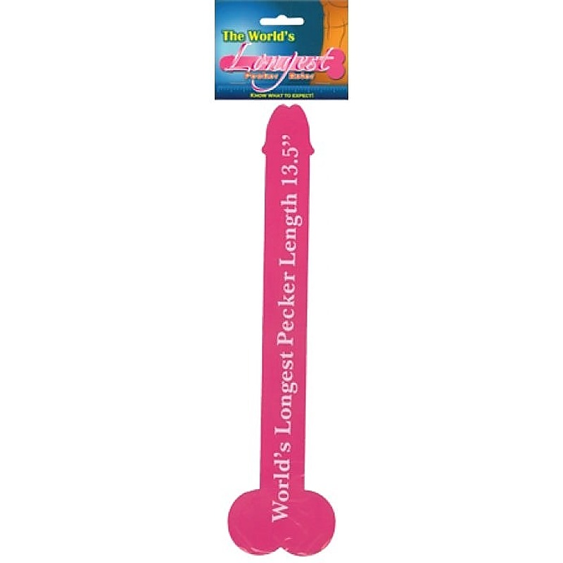 The World'S Longest Pecker Ruler By Seven Creations - Sex Games, Coupons and Tricks
