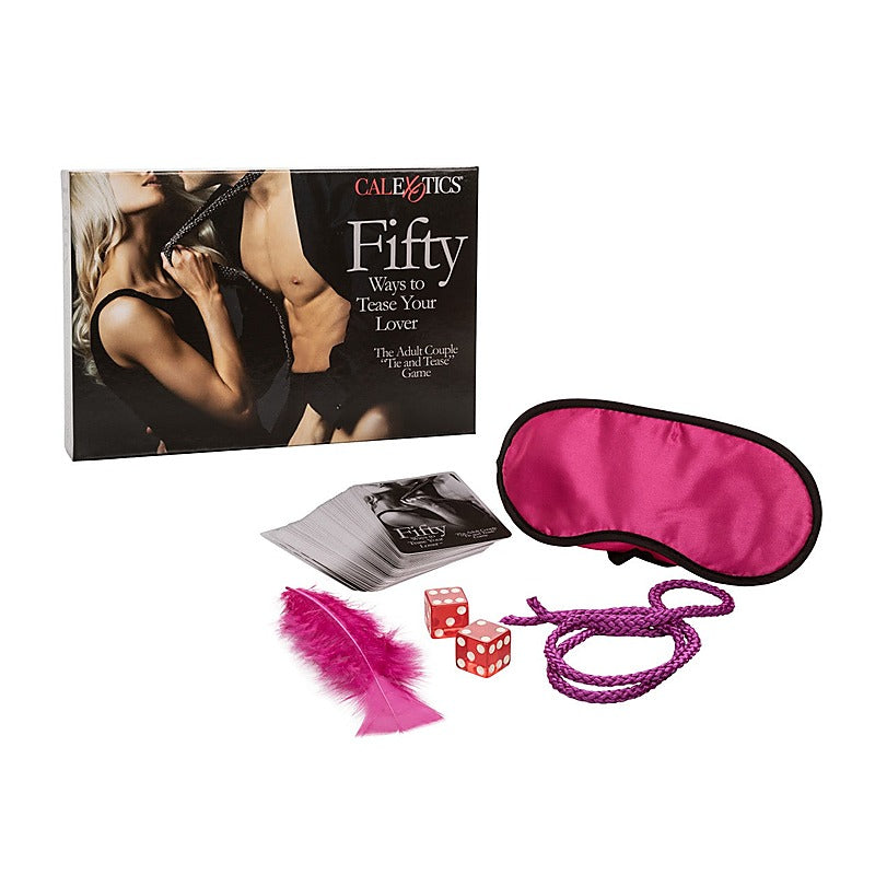 Fifty Ways To Tease Your Lover By California Exotics - Sex Games, Coupons and Tricks
