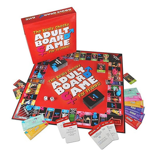 The Really Cheeky - Hilarious Adult-Themed Board Game - Sex Games, Coupons and Tricks