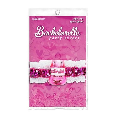 Willy Shot Glass Garter By Pipedream Products - Bachelorette and Bucks