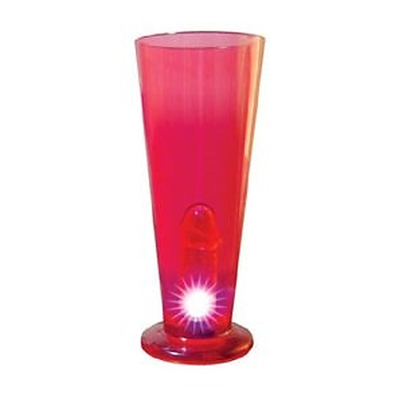 Light Up Peter Party Beer Glass by Hott Products - Party Gifts and Novelties
