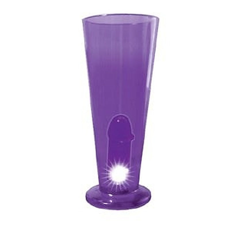 Light Up Peter Party Beer Glass by Hott Products - Party Gifts and Novelties