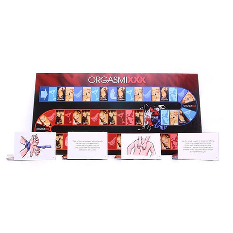 Orgasmixxx Lovers Board Game By Ozze Creations - Sex Games, Coupons and Tricks