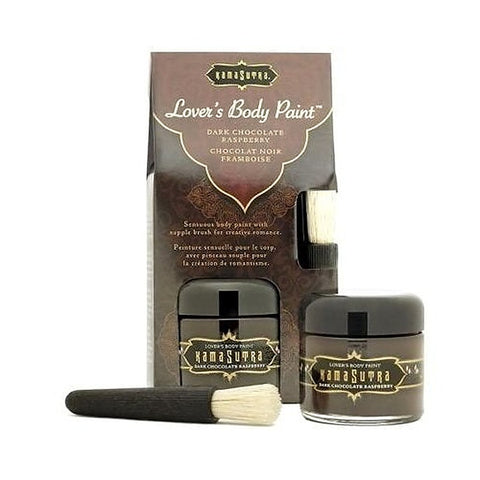 Lovers Body Paint Dark Chocolate Raspberry By Kama Sutra - Massage Oils and Lubricants