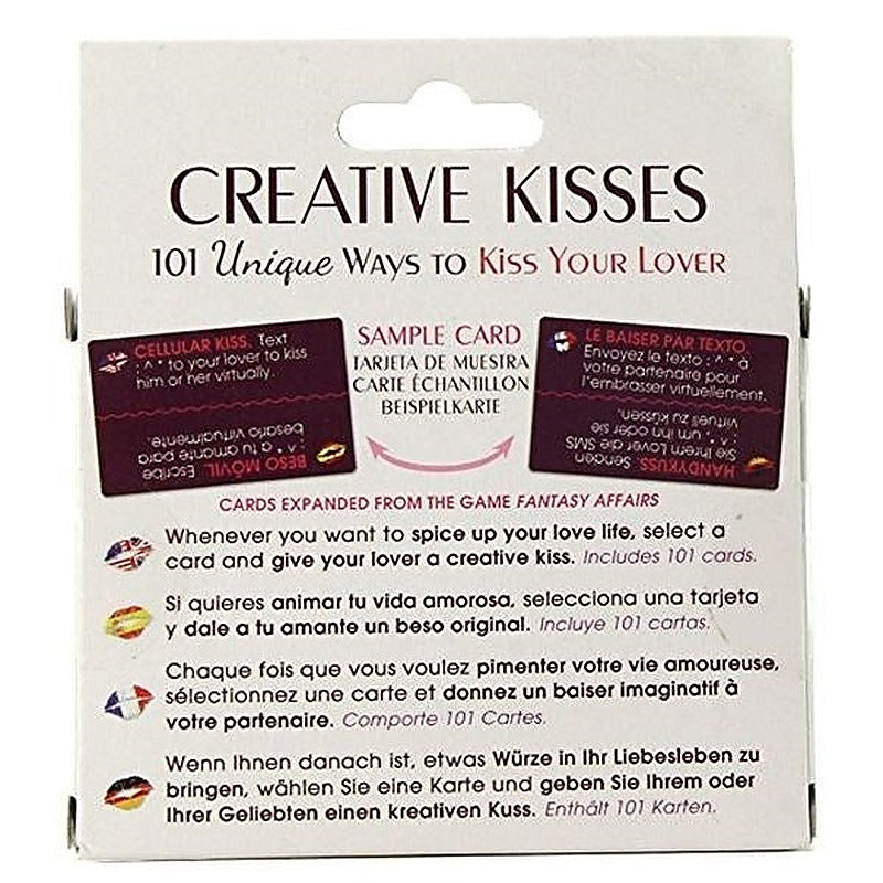 Creative Kisses Adult Party Game by Kheper Games - Sex Games, Coupons and Tricks