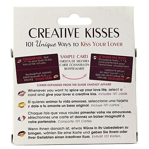 Creative Kisses Adult Party Game by Kheper Games - Sex Games, Coupons and Tricks