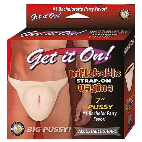 Get It On! Inflatable Vagina Strap-On By Nasstoys - Fancy Dress Ups