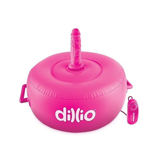 Dillio Vibrating Inflatable Hot Seat - Inflatable Dildos and Vibrators